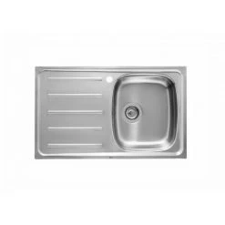 Évier Pour Installation Sur Meuble De 500 Mm De Large Bac à Gauche Inox - ROCA A870H30801