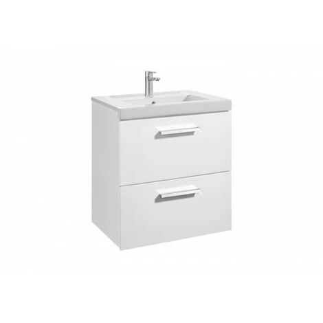 ROCA Unik Prisma 2 Tiroirs 600 Blbr - A855951806 2 ROCA Unik Prisma 2 Tiroirs 600 Blbr - A855951806 – Image 2