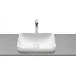 Vasque De Salle De Bain Semi-encastrable Carrée INSPIRA - ROCA A327534000 - BLANC