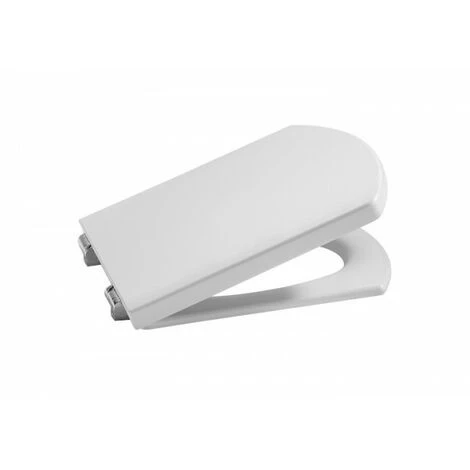 Abattant Double Laqué Frein De Chute Silencio Blanc Pour WC - ROCA Hall A80162C004 - Blanc 1 Abattant Double Laqué Frein De Chute Silencio Blanc Pour WC - ROCA Hall A80162C004 - Blanc