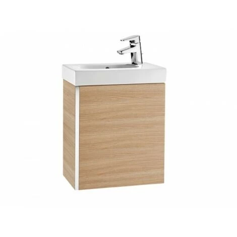 Ensemble De Meuble + Lavabo Unik Mini Chene Texture - ROCA A855873155 1 Ensemble De Meuble + Lavabo Unik Mini Chene Texture - ROCA A855873155