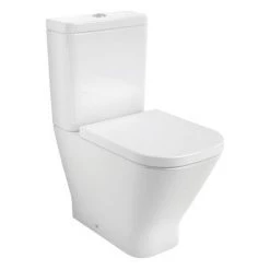 Pack WC THE GAP Sortie Duale Cuvette Rimless, Réservoir Et Abattant Roca