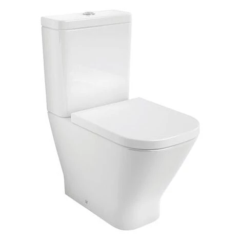 Pack WC THE GAP Sortie Duale Cuvette Rimless, Réservoir Et Abattant Roca 1 Pack WC THE GAP Sortie Duale Cuvette Rimless, Réservoir Et Abattant Roca