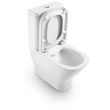 Pack WC THE GAP Sortie Duale Cuvette Rimless, Réservoir Et Abattant Roca 4 Pack WC THE GAP Sortie Duale Cuvette Rimless, Réservoir Et Abattant Roca – Image 4