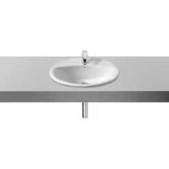 ROCA Vasque à Encastrer Aloa 56x47.5 Blanc - Blanc