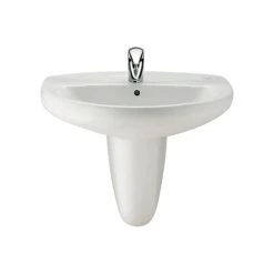 ROCA Semi-colonne Pour Lave-mains Victoria - Blanc