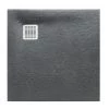 Receveur Extra Plat Roca Terran 90x90 Anti-dérapant à Poser Gris Ardoise - Gris Ardoise