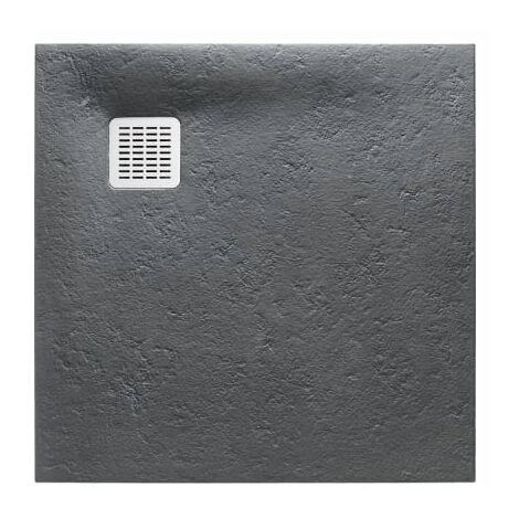 Receveur Extra Plat Roca Terran 90x90 Anti-dérapant à Poser Gris Ardoise - Gris Ardoise 1 Receveur Extra Plat Roca Terran 90x90 Anti-dérapant à Poser Gris Ardoise - Gris Ardoise