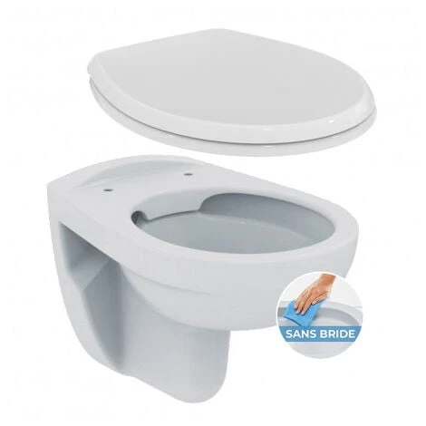 Roca Pack Bâti-support ROCA ACTIVE + WC Suspendu Porcher Sans Bride + Plaque De Commande Chrome Mat (RocaActivePorcher-2) 2 Roca Pack Bâti-support ROCA ACTIVE + WC Suspendu Porcher Sans Bride + Plaque De Commande Chrome Mat (RocaActivePorcher-2) – Image 2