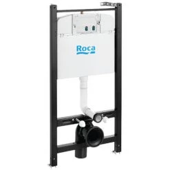 Roca Pack Bâti-support ROCA ACTIVE + WC Sans Bride Idevit Havana + Abattant Ultra Fin + Plaque Chrome Mat (RocaActiveHavana-2) -Roca Soldes Magasin 23084446 4