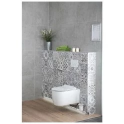 Roca Pack Bâti-support ROCA ACTIVE + WC Sans Bride Idevit Alfa + Abattant Ultra Fin + Plaque Chrome Mat (RocaActiveAlfa-2) 7 Roca Pack Bâti-support ROCA ACTIVE + WC Sans Bride Idevit Alfa + Abattant Ultra Fin + Plaque Chrome Mat (RocaActiveAlfa-2) -Roca Soldes Magasin 23084448 3