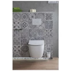 Roca Pack Bâti-support ROCA ACTIVE + WC Sans Bride Idevit Alfa + Abattant Ultra Fin + Plaque Chrome Mat (RocaActiveAlfa-2) 8 Roca Pack Bâti-support ROCA ACTIVE + WC Sans Bride Idevit Alfa + Abattant Ultra Fin + Plaque Chrome Mat (RocaActiveAlfa-2) -Roca Soldes Magasin 23084448 4