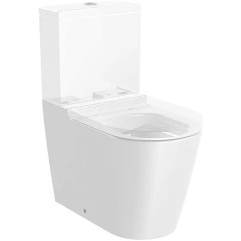 Inspira ROUND - Cuvette Au Sol Rimless à évacuation Dual Roca A342526000 (sans Réservoir Et Siège) 1 Inspira ROUND - Cuvette Au Sol Rimless à évacuation Dual Roca A342526000 (sans Réservoir Et Siège)