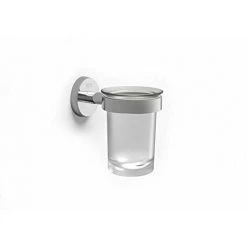 Roca A816705001 ? Porte-Gobelet Et Gobelet Mural (possibilité D'installation Par Vissage Ou Adhésif)