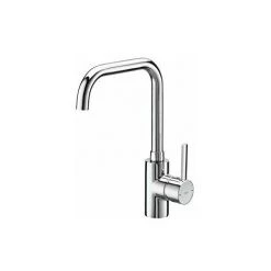 Roca A5A8360C00 Robinet Mélangeur évier % 2F Tablette Targa Square Robinetterie-Robinet Mitigeur Pour évier Monocommande Anti