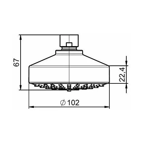Roca A5bf103 C00 – Brumisateur De Mural Orientable Avec 3 fonctions?: Rain, Soft Et Pulse. No + Kit/Bras Support Mural A 2 Roca A5bf103 C00 – Brumisateur De Mural Orientable Avec 3 fonctions?: Rain, Soft Et Pulse. No + Kit/Bras Support Mural A – Image 2