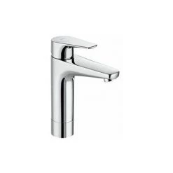 Roca Atlas A5A3D90C00-Mitigeur Lavabo Corps Lisse Bec Mezzo Plus Chrome