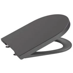 Roca Inspira Ensemble Cuvette Suspendue Compacte Sans Bride + Abattant Soft Close, Onyx (SetInspiraOnyx) 6 Roca Inspira Ensemble Cuvette Suspendue Compacte Sans Bride + Abattant Soft Close, Onyx (SetInspiraOnyx) -Roca Soldes Magasin 32169647 3