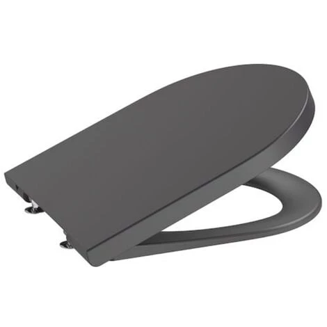 Roca Inspira Ensemble Cuvette Suspendue Compacte Sans Bride + Abattant Soft Close, Onyx (SetInspiraOnyx) 3 Roca Inspira Ensemble Cuvette Suspendue Compacte Sans Bride + Abattant Soft Close, Onyx (SetInspiraOnyx) – Image 3