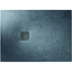 Receveur Extra Plat Roca Terran 140x90 Anti-dérapant Gris Ardoise - à Poser - Gris Ardoise