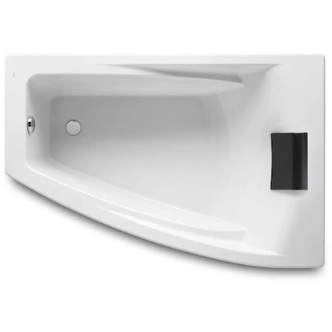 Baignoire D'angle Droite HALL 1500 X 1000mm BLANC - Roca 1 Baignoire D'angle Droite HALL 1500 X 1000mm BLANC - Roca