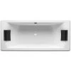 Baignoire Rectangulaire Biplace Hydromassante HALL Roca Total 1800 X 800 Mm BLANC