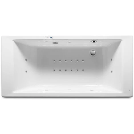 ROCA Baignoire Rectangulaire Hydromassante VYTHOS Total 1800 X 900 Mm BLANC 1 ROCA Baignoire Rectangulaire Hydromassante VYTHOS Total 1800 X 900 Mm BLANC