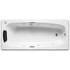 Baignoire Rectangulaire SURESTE N - Système Balnéo Tonic - 1600x750mm - Roca A248039001