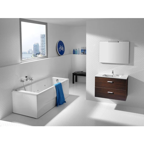 ROCA Baignoire Rectangulaire EASY 1600 X 750 Mm BLANC 4 ROCA Baignoire Rectangulaire EASY 1600 X 750 Mm BLANC – Image 4