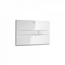 Plaque De Commande PL2 Double One Dual Blanc Brillant - ROCA A890196000