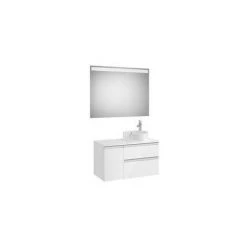 The Gap Pack Pr Lav Dte 900Mm Blanc Brillant - ROCA A851533806