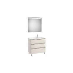 The Gap Pack 3T Lav Dte 800Mm (Unik+Miroir) Frêne Nordic - ROCA A851521434