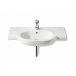 Meridian-N Lavabo Plan 850X460 +Fixations Blanc - ROCA A32724D000