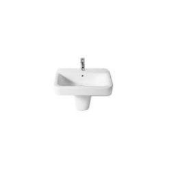 Damam Senso Square Lavabo 600 Av.Fixation Blanc - ROCA A32751B000