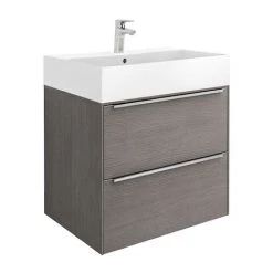 Meuble Unik INSPIRA 600 Mm Et Lavabo - City Oak - Roca