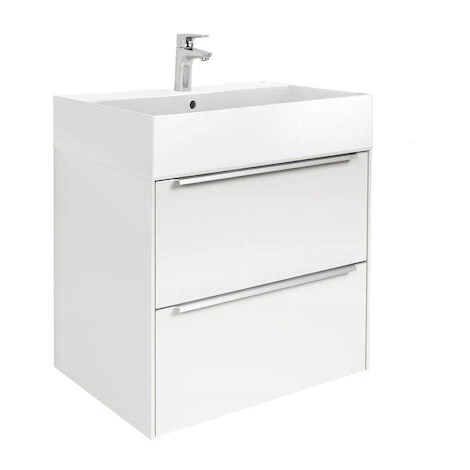Meuble Unik INSPIRA 600mm Et Lavabo - Blanc Brillant - Roca 1 Meuble Unik INSPIRA 600mm Et Lavabo - Blanc Brillant - Roca