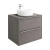 Meuble INSPIRA 600 Mm Pour Vasque à Poser INSPIRA - City Oak - Roca