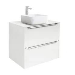 Meuble INSPIRA 600 Mm Pour Vasque à Poser INSPIRA - Blanc Brillant - Roca