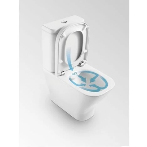 ROCA Pack WC Compact THE GAP SQUARE - Alimentation Latérale Inférieure* 2 ROCA Pack WC Compact THE GAP SQUARE - Alimentation Latérale Inférieure* – Image 2