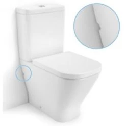 ROCA Pack WC Compact THE GAP SQUARE - Alimentation Latérale Inférieure* 9 ROCA Pack WC Compact THE GAP SQUARE - Alimentation Latérale Inférieure* -Roca Soldes Magasin 483836 5