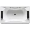 Baignoire Rectangulaire 2 Places BeCool Roca 1800 X 900mm - Blanc - Roca