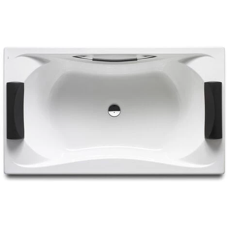 Baignoire Rectangulaire 2 Places BeCool Roca 1800 X 900mm - Blanc - Roca 1 Baignoire Rectangulaire 2 Places BeCool Roca 1800 X 900mm - Blanc - Roca
