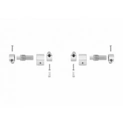 Ensemble De Charnières De Siège De Toilette Rembourrées - ROCA