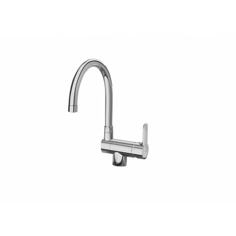 Mitigeur Cuisine L20 Chromé Bec Rabattable - ROCA 1 Mitigeur Cuisine L20 Chromé Bec Rabattable - ROCA