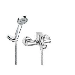 Mitigeur Extérieur Pour Bain-douche L20 Avec Inverseur Automatique Avec Rétention Chrome - ROCA