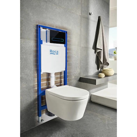 Duplo WC One System Avec Réservoir De Toilette Suspendu Duplo - ROCA 2 Duplo WC One System Avec Réservoir De Toilette Suspendu Duplo - ROCA – Image 2
