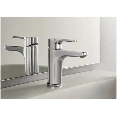 Mitigeur Lavabo L20 Bec Mezzo Chromé - ROCA 2 Mitigeur Lavabo L20 Bec Mezzo Chromé - ROCA – Image 2