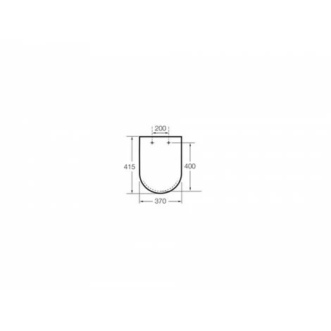 Abattant Wc Compact Silencio Declipsable Inspira Round Beige - ROCA A80152C65B 2 Abattant Wc Compact Silencio Declipsable Inspira Round Beige - ROCA A80152C65B – Image 2