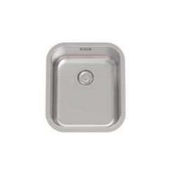 Roca A870R10330 Évier 1 Cuve Sur Plan De Travail, Porte 35, 450 X 390 X 180, Acier Ino...