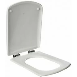Roca Sidney A801382004-Siège De Toilettes Chute Amortie Blanc